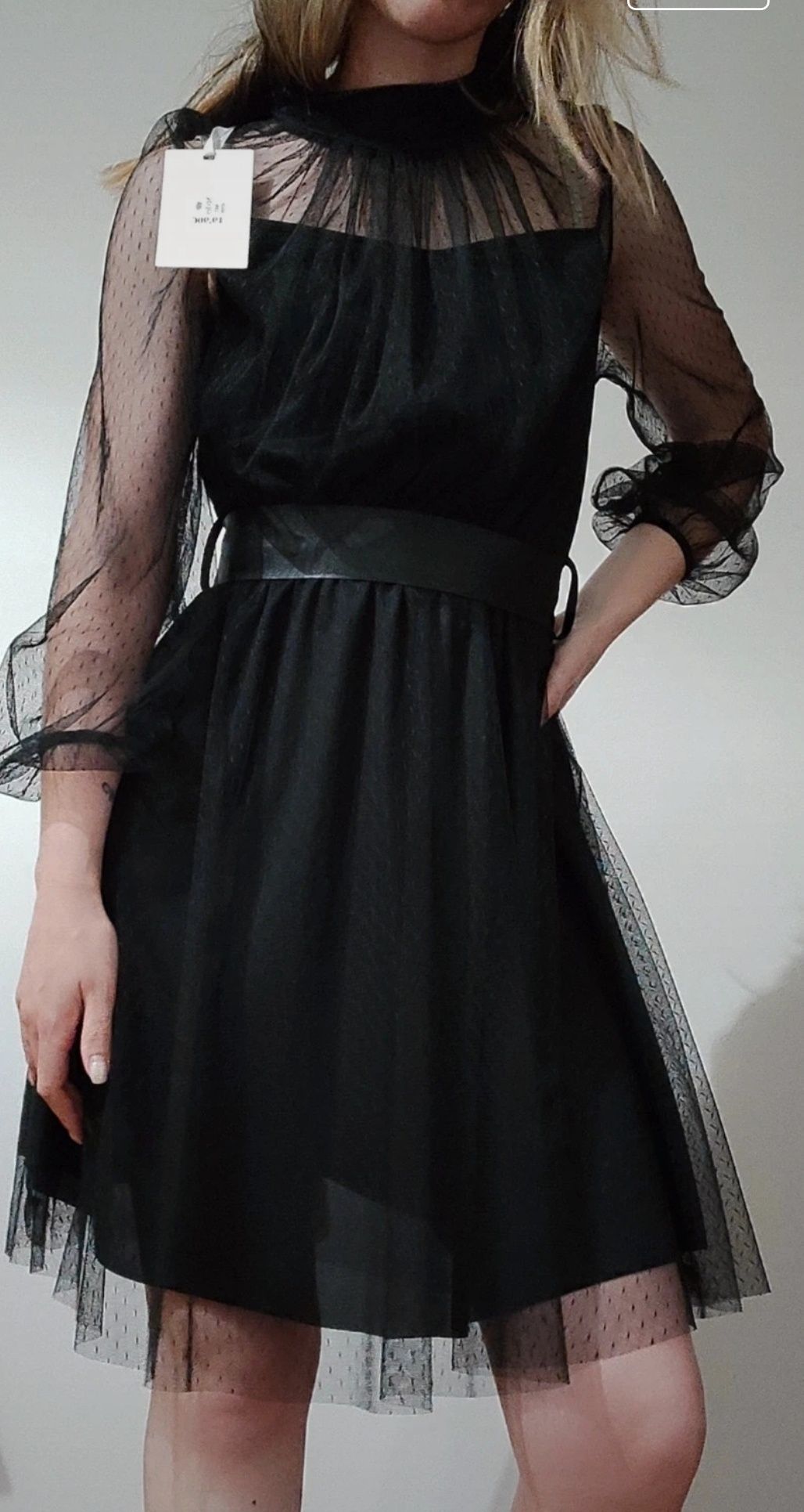 Vestido preto elegante