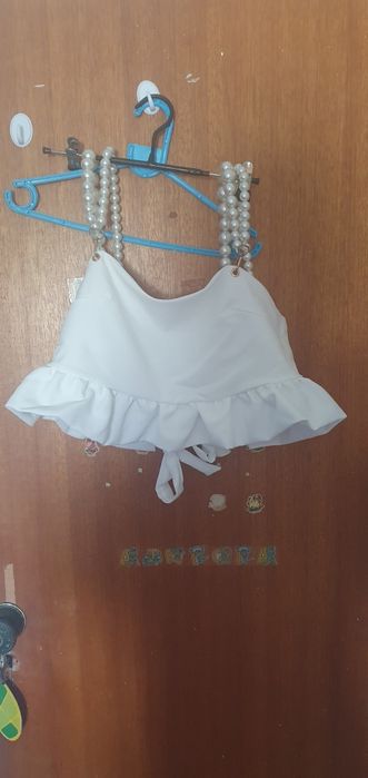 Conjunto calças e tope