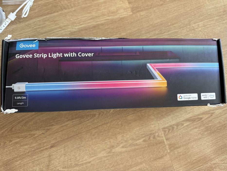 Govee RGBIC H61B3 Led pasek Led 3m z profilem