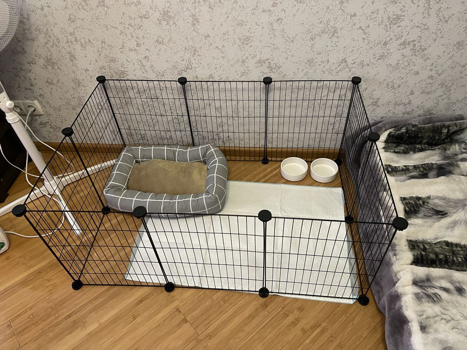 Манеж для собаки огорожа