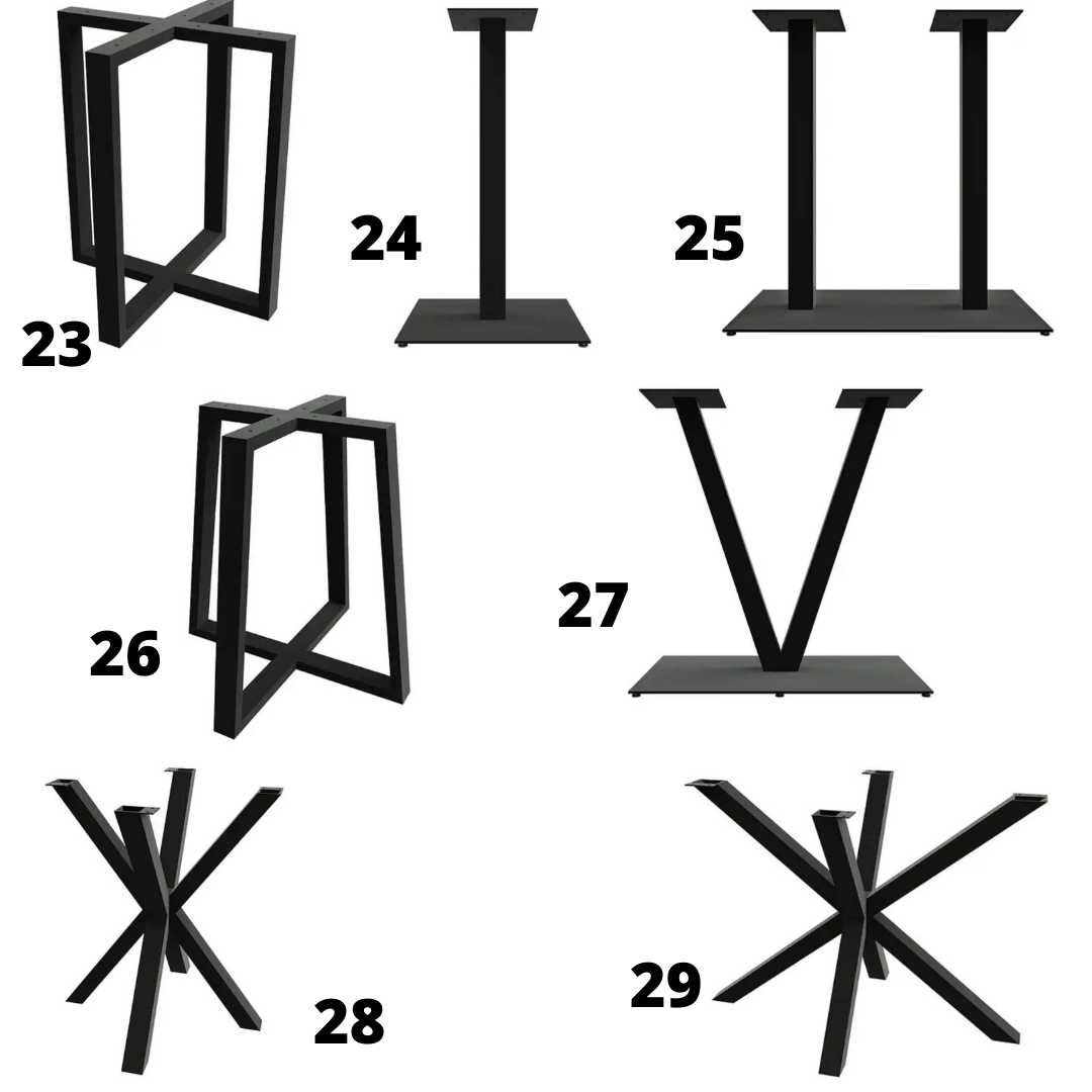 Опори для столу Loft Ножки для столу в стилі лофт Серія 13