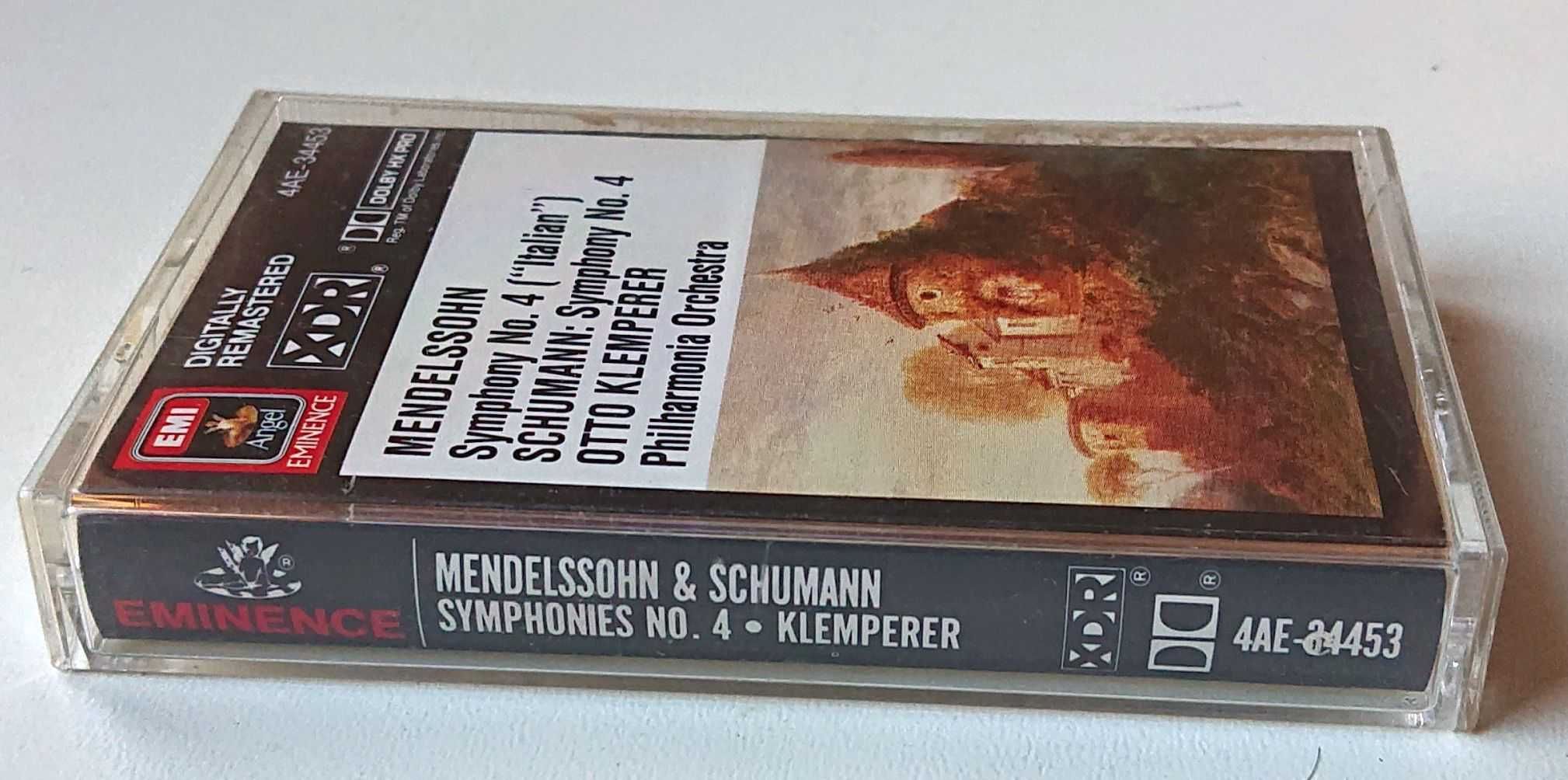 Kaseta audio - EMI - Mendelssohn, Schumann, Otto klempeler