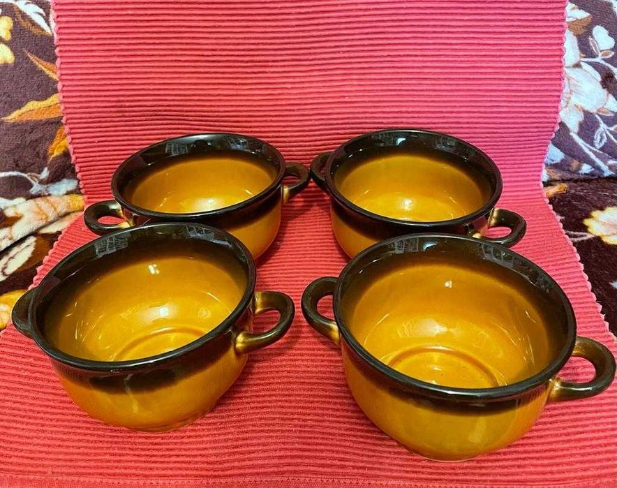 Ceramiczne, bulionówki, Cadmium Lead Free, Polska