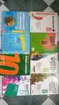 Livros de fichas com soluções 8, 10, 11 ano 1