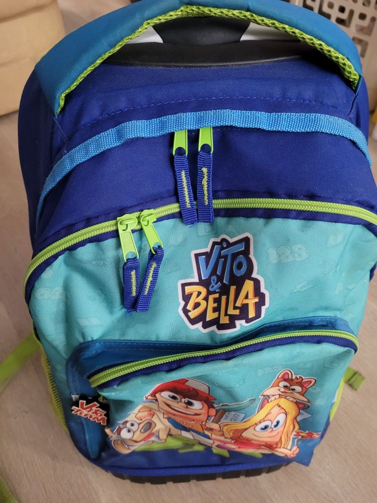 Plecak na kółkach Vito I Bella