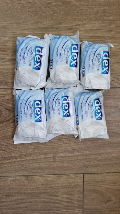 Mydlo w kostce firmy Dex 6 szt