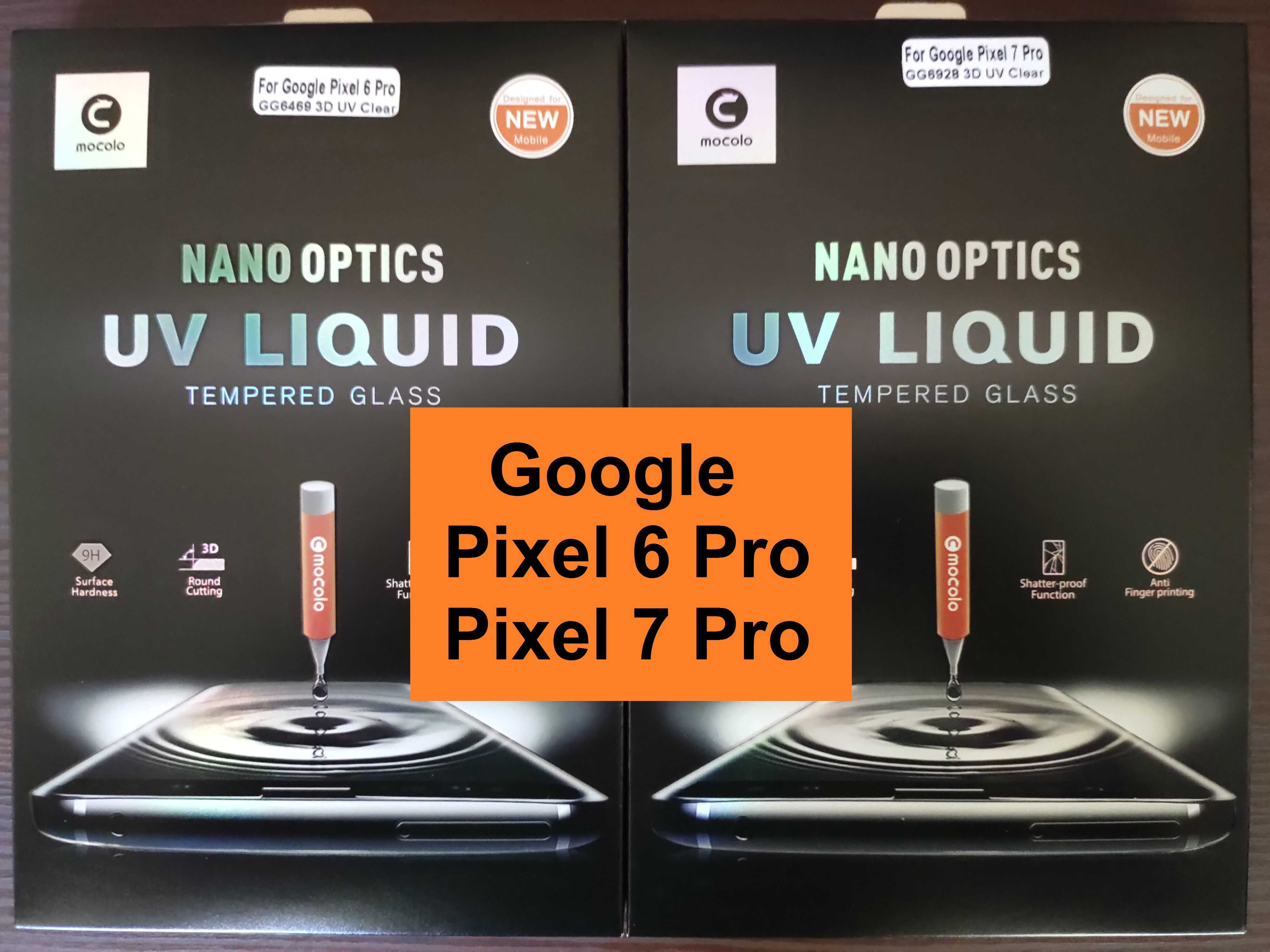 Защитное стекло Mocolo 3D UV УФ Google Pixel 7 6 Pro