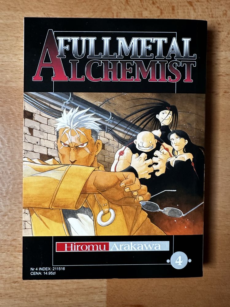 Fullmetal Alchemist manga tom 4