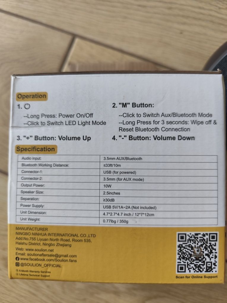 Głośnik bluetooth