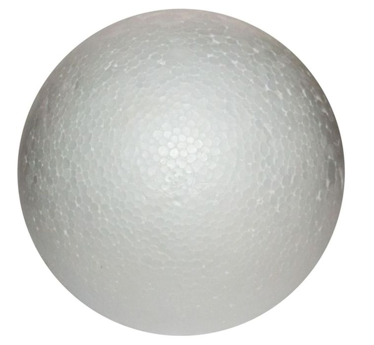 Bombka Kula Styropianowa 8 cm ( 100 szt ). Import