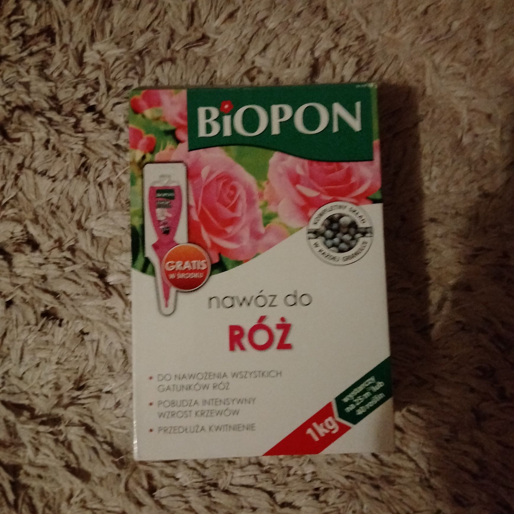 Nawóz do róż biopon
