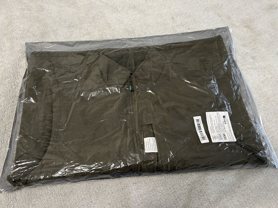 Жилет тактичний теплий на флісі реверсийний олива XL