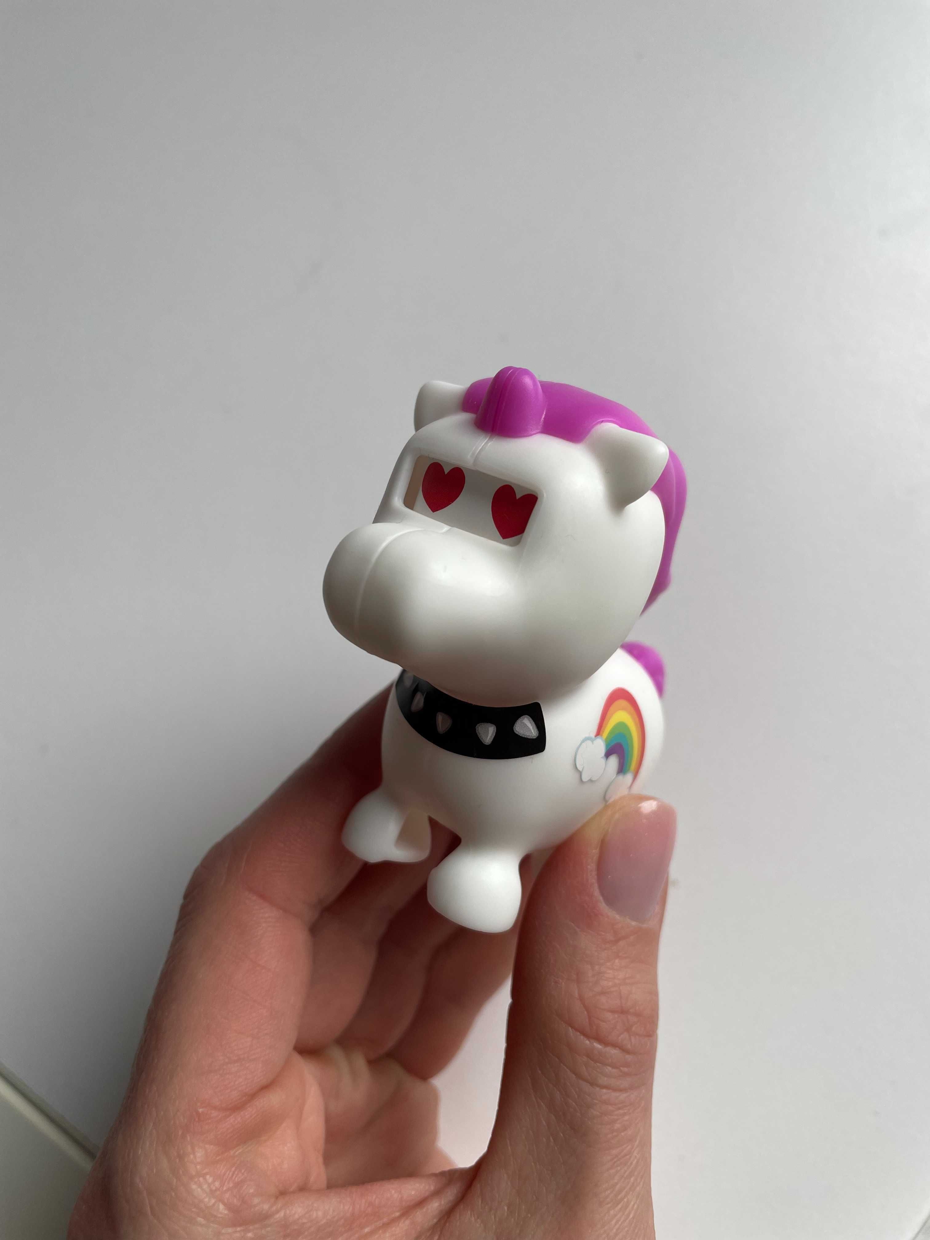 Adopt me McDonald's Unicorn jednorożec figurka kolekcja karty naklejki