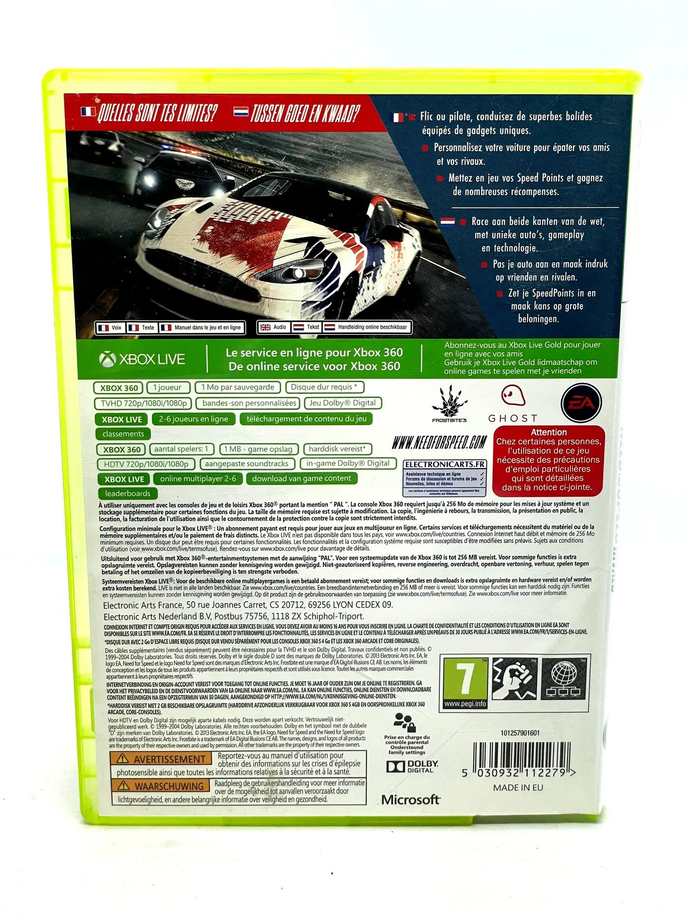 Need for Speed Rivals Xbox 360 Po Angielsku