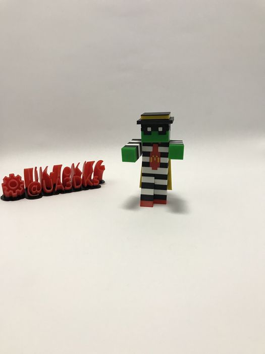 Іграшка з Minecraft 3d друк