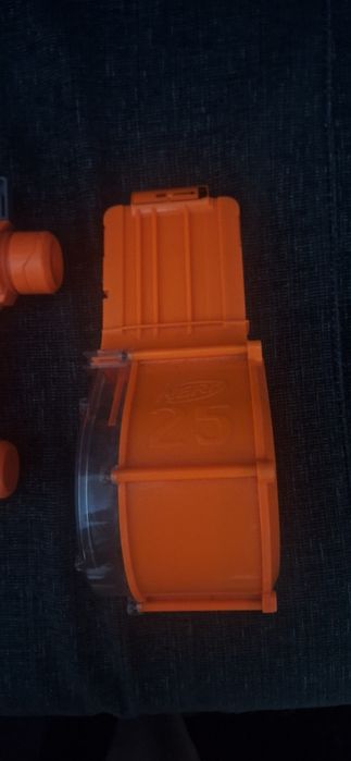 Nerf arma de brincar automatica com capacidade de 25 balas!