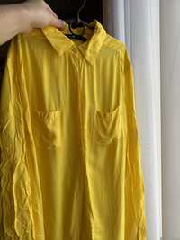 Жовта жіноча сорочка