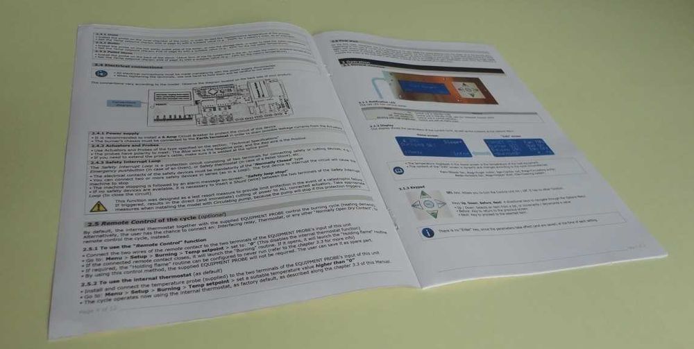Placa Eletrónica Queimador Pellet / controlo Salamandra Caldeira Forno