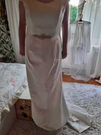 suknia ślubna z dobrego materiału rozmiar XXL