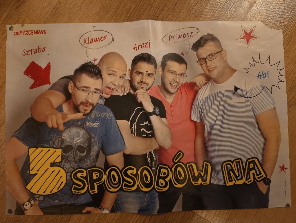 5 sposób na/Marcin Malczyński plakat 2-stronny