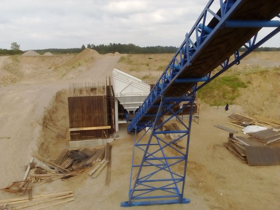 Przenośnik taśmowy 650mm 18m