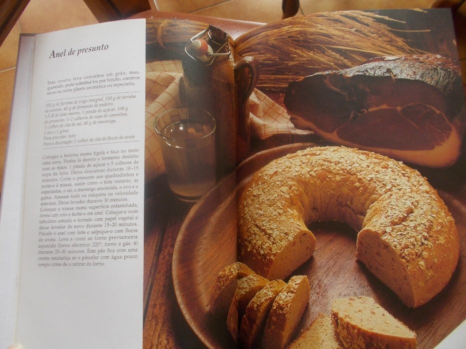 livro Receitas no forno