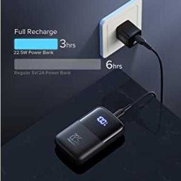 Iniu BI-B61 Powerbank 2xUSB 10000mAh QC4.0 22,5W QC4.0 PD3.0 iPhone