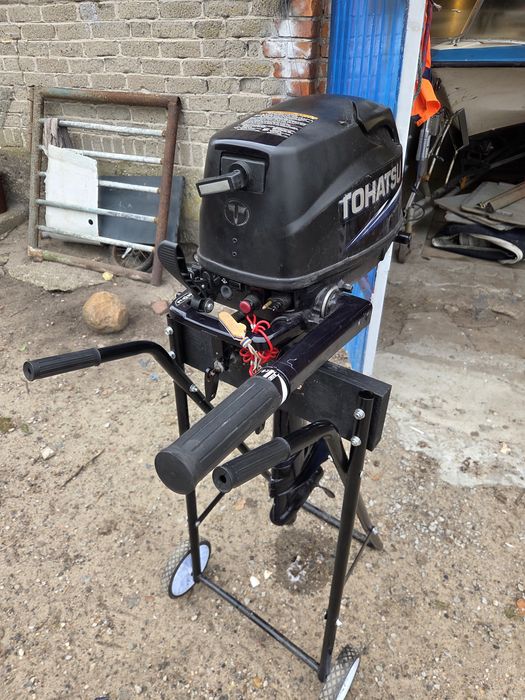 Silnik zaburtowy Tohatsu MFS6C 6km, stopa S, 2013r