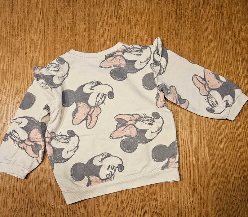 Zestaw komplet dres z h&m z myszka minnie