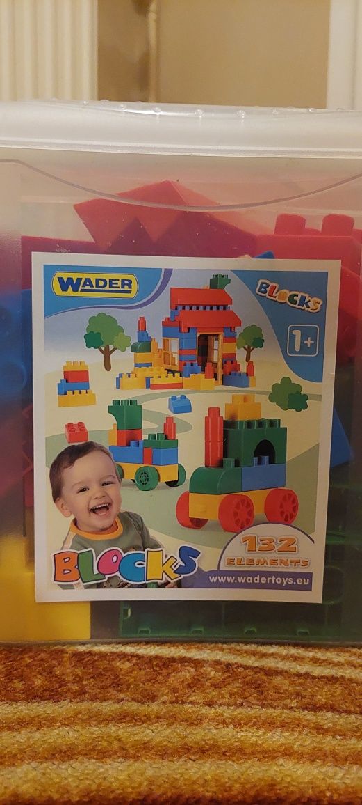 Klocki Blocks Wader 132 elementy 1+