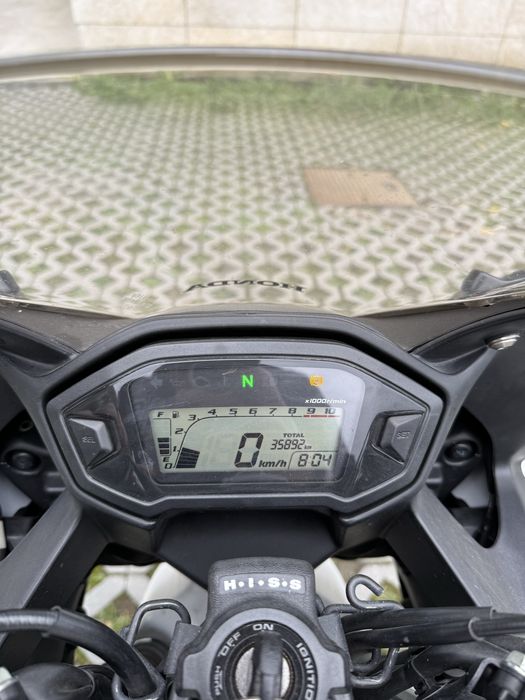Honda CBR500R – 2014 – 35 kW (A2) – 35.800 km