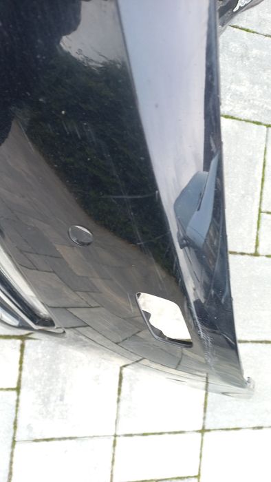Vw passat b7 zderzak przód przedni czarny lc9x asystent spryski pdc