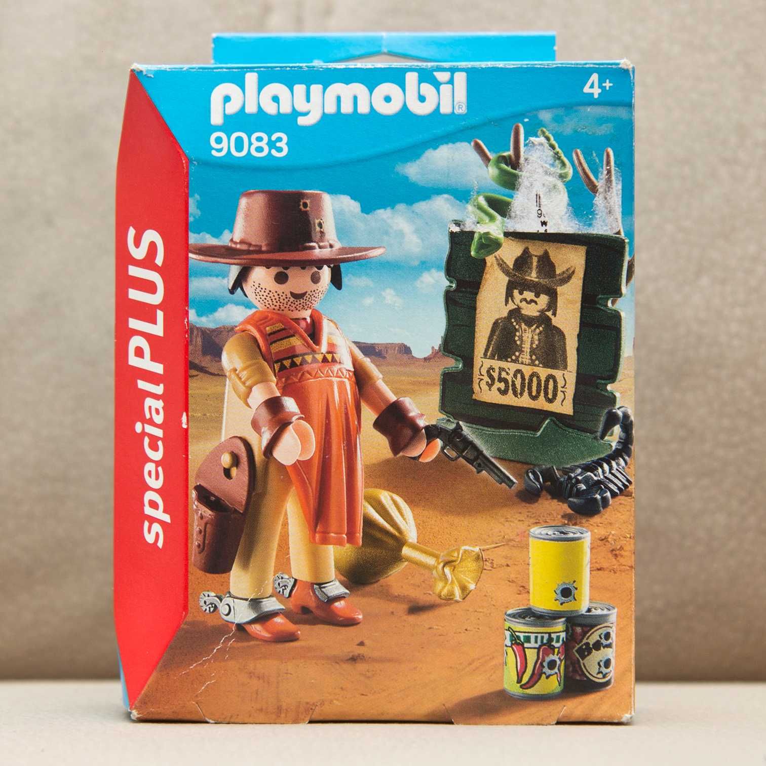 Playmobil 9083 Kowboy Rewolwerowiec Szeryf GRATIS