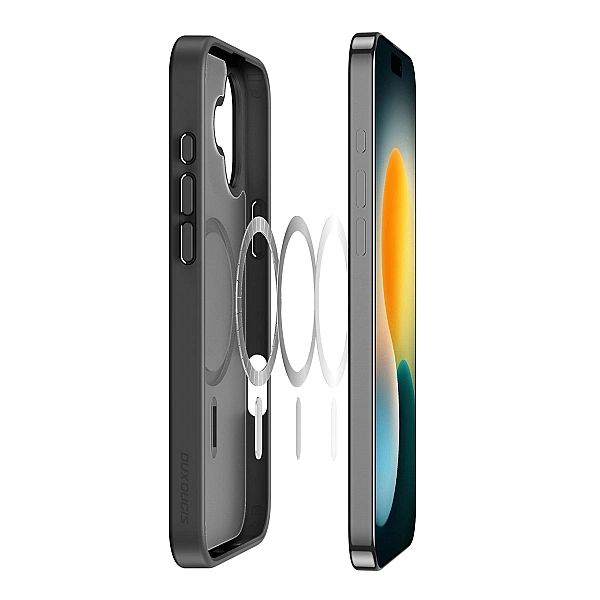 Etui Dux Ducis Yind na iPhone 17 kompatybilne z MagSafe - czarne
