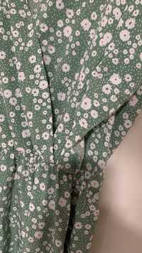 Зелена сукня-сарафан