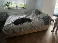 łóżko sypialniane z materacem 200x160