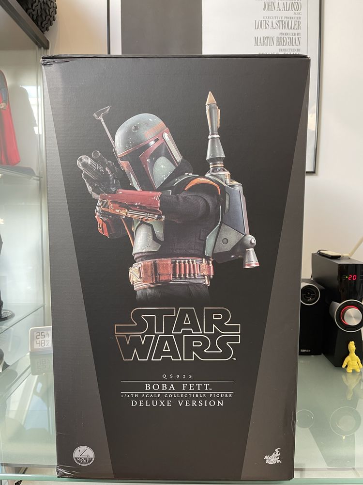Фигурка 1/4 hot toys qs 23 THE BOOK OF BOBA FETT – BOBA FETT star wars