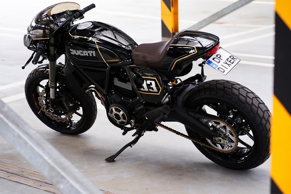 Ducati Scrambler 800 Cafe Racer Custom by Dixer Parts