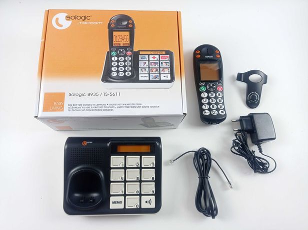 Telefon Bezprzewodowy Sologic B935 / TS-5611