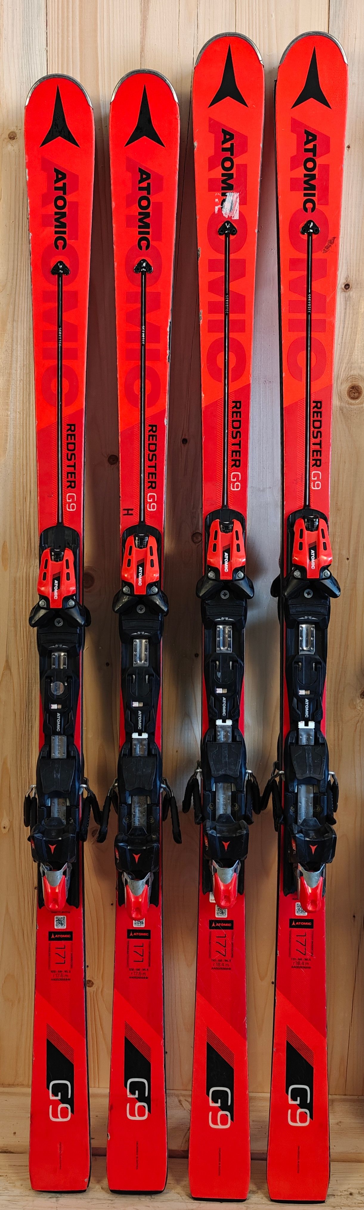 Narty 4 X Atomic Redster G9 (630 zł/120€) pakiet nart, narty