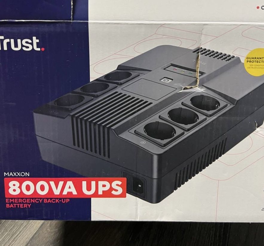 ИБП Trust Maxxon Powerstrip 800Va