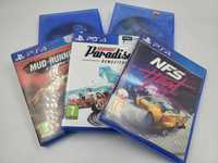 Zestaw gier na PS4 /FC 24 /Burnout Paradise/NFS HEAT PS4