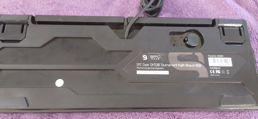 Klawiatura mechaniczna spc gear gk530 rgb