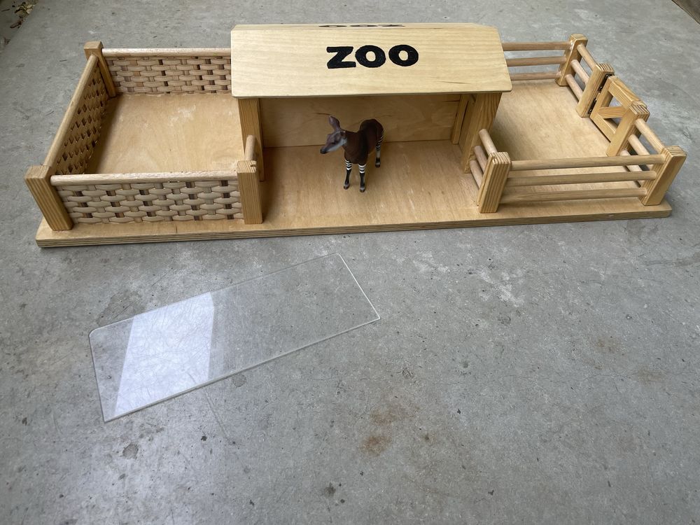 Zoo domek dla zwierząt typu Schleich