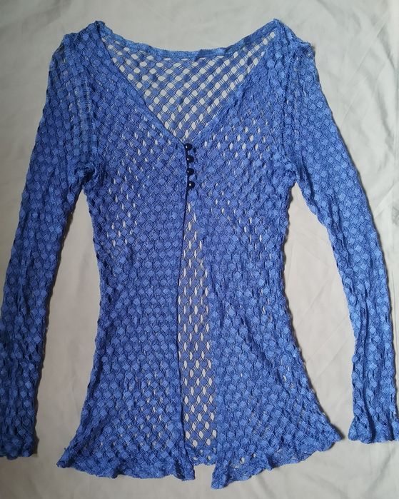 Ажурная кофточка р-М