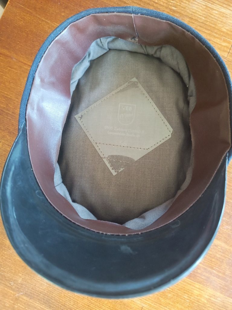 Czapka  kolejowa niemiecka