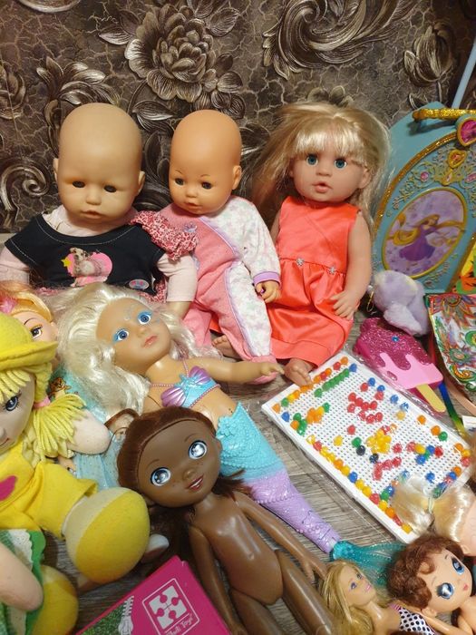 большой пакет лот игрушки кукла беби борн baby born