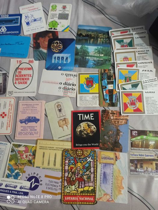 180 calendários de bolso com oferta