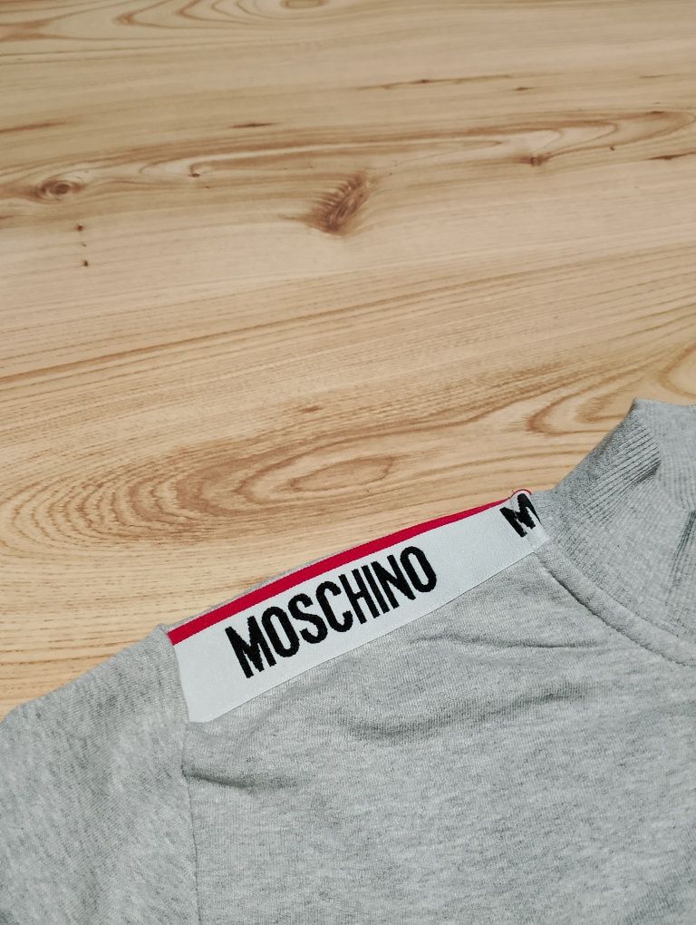 Szara Bluza Moschino Underwear Sweatshirt