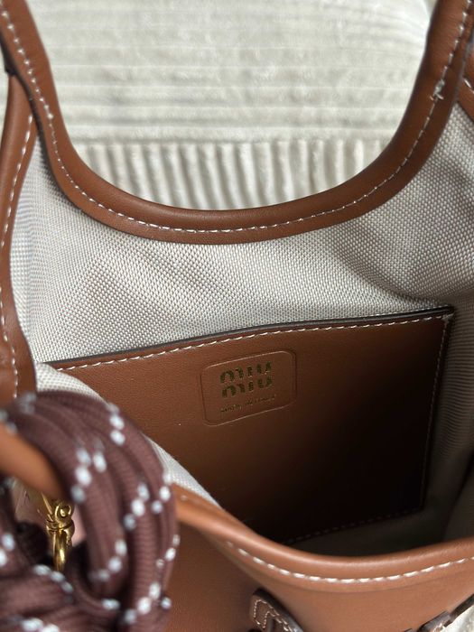 Міні шопер сумка Miu Miu